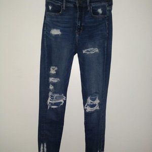 American Eagle Trendy High Waisted Jeans